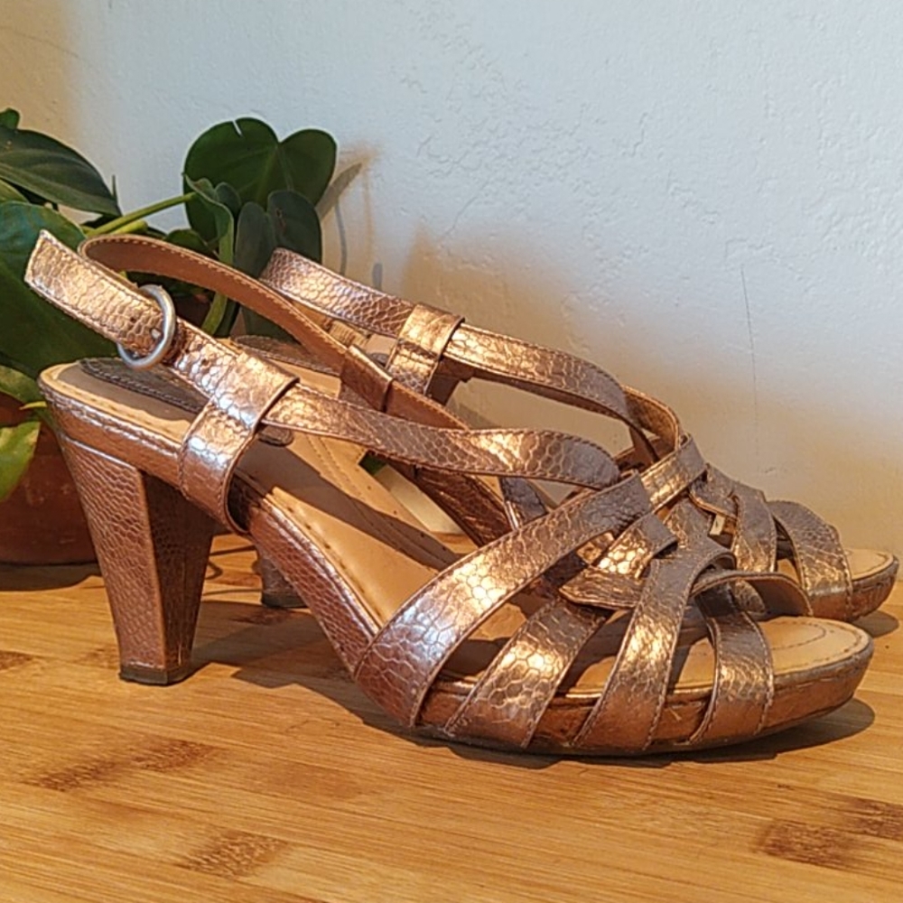 Born Crown Metallic Heels